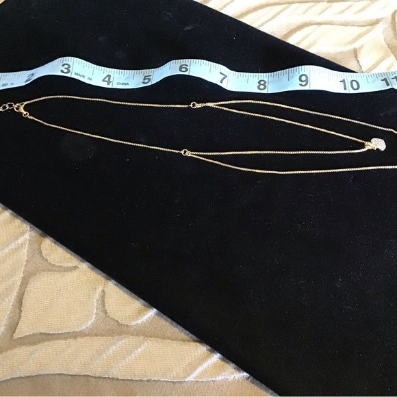 Beautiful two strand diamond necklace, both marked 925. - Picture 10 of 10